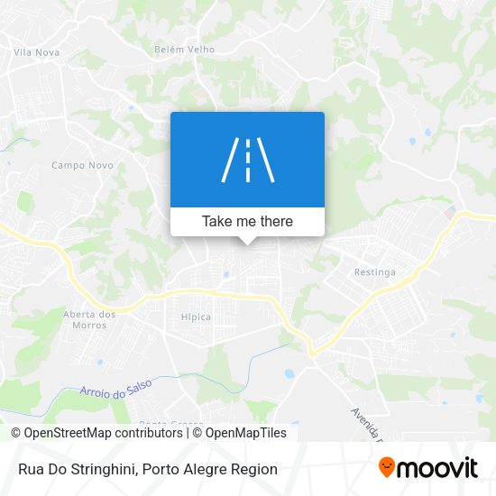 Rua Do Stringhini map