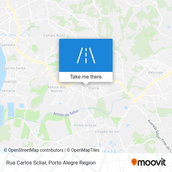 Rua Carlos Scliar map