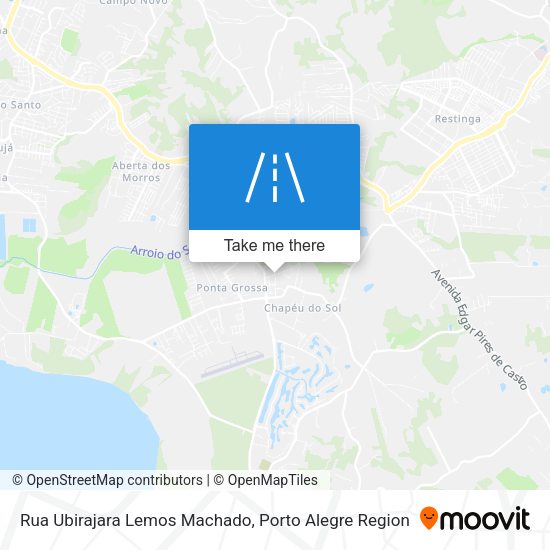 Rua Ubirajara Lemos Machado map