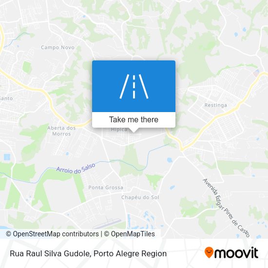 Rua Raul Silva Gudole map