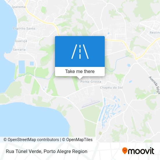 Rua Túnel Verde map