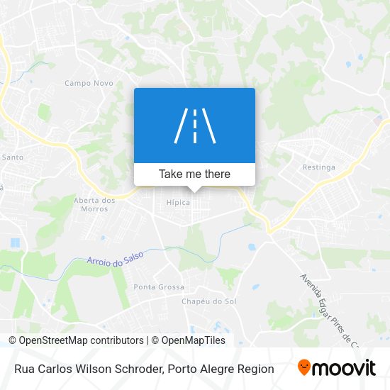 Rua Carlos Wilson Schroder map