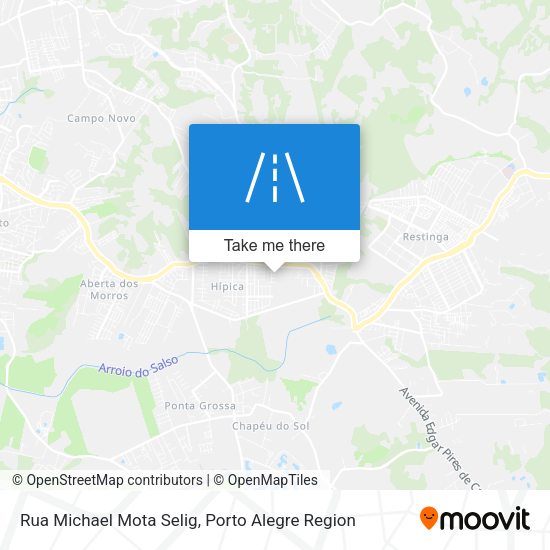 Rua Michael Mota Selig map