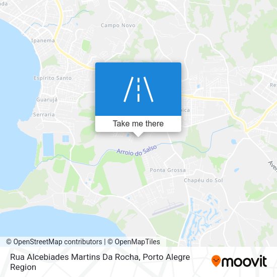 Rua Alcebiades Martins Da Rocha map