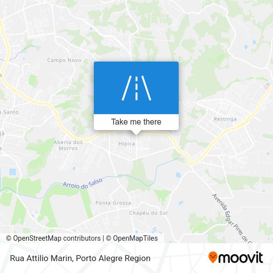 Rua Attilio Marin map