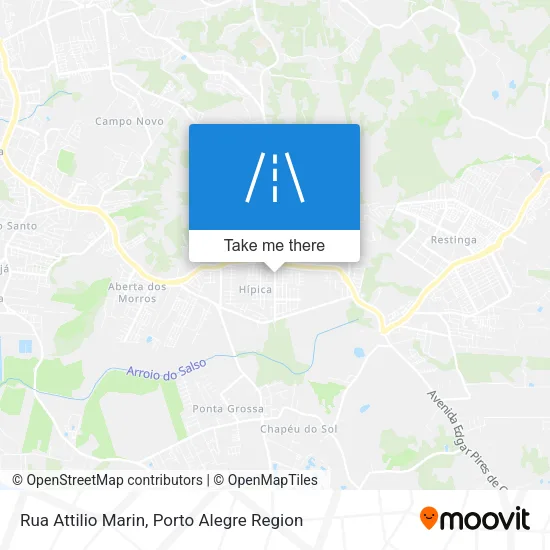 Rua Attilio Marin map
