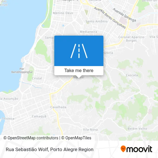Rua Sebastião Wolf map