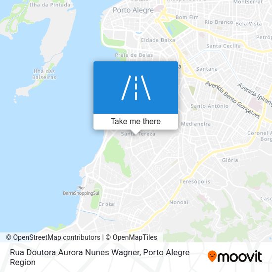 Rua Doutora Aurora Nunes Wagner map