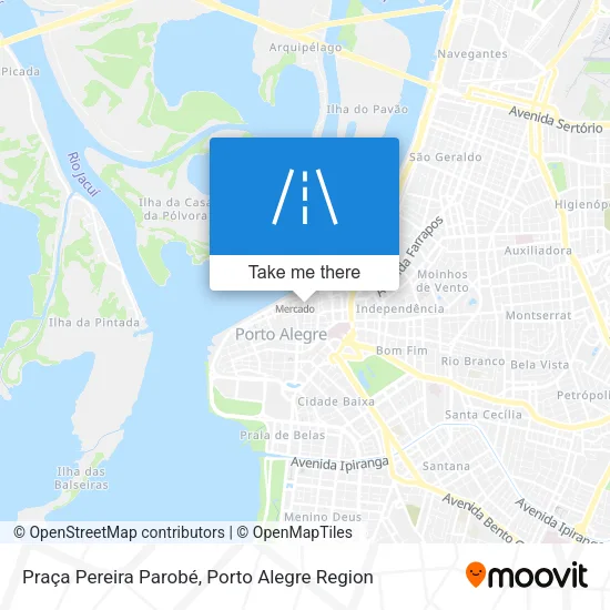 Praça Pereira Parobé map