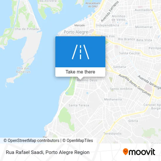 Rua Rafael Saadi map