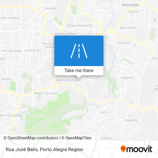 Rua José Balis map