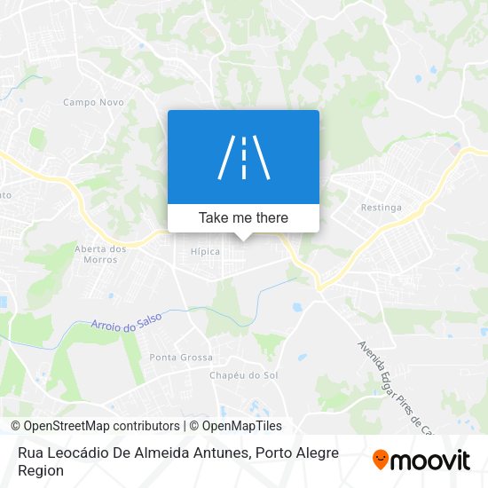 Rua Leocádio De Almeida Antunes map