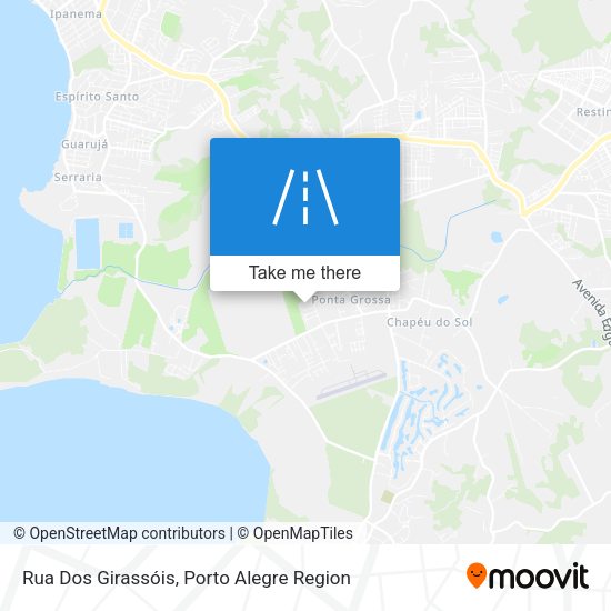 Rua Dos Girassóis map