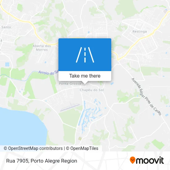 Rua 7905 map