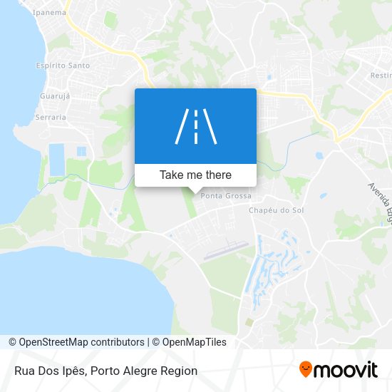 Rua Dos Ipês map