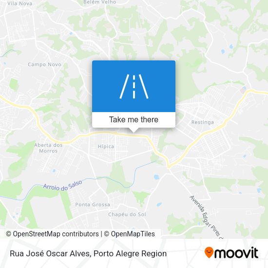 Rua José Oscar Alves map