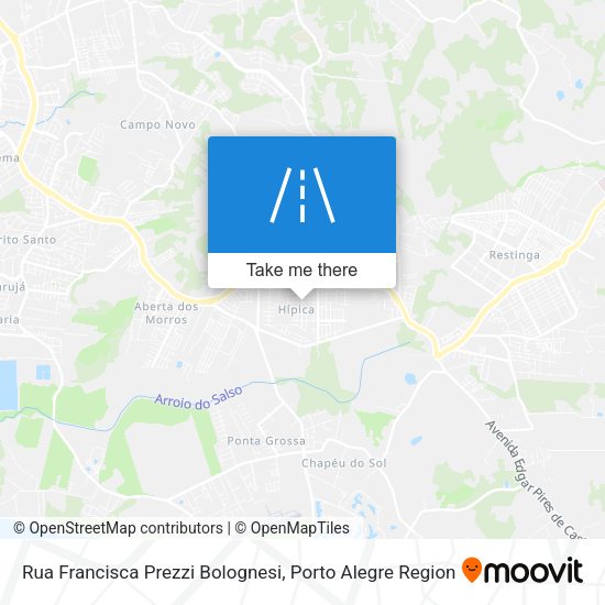 Rua Francisca Prezzi Bolognesi map