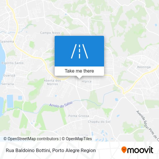 Rua Baldoino Bottini map
