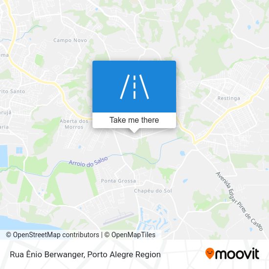 Rua Ênio Berwanger map