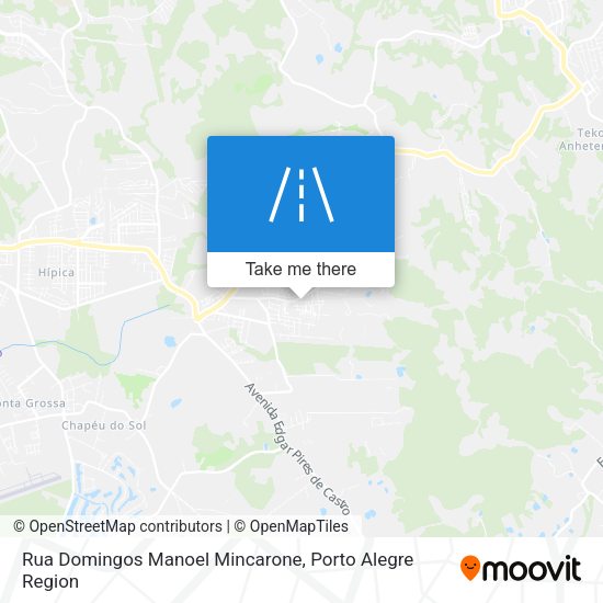 Rua Domingos Manoel Mincarone map