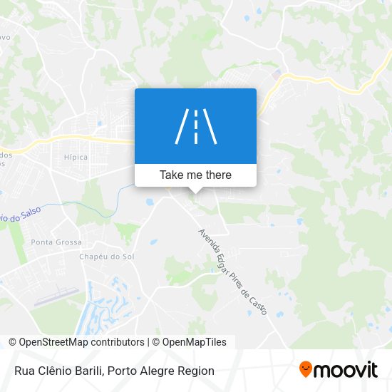 Rua Clênio Barili map