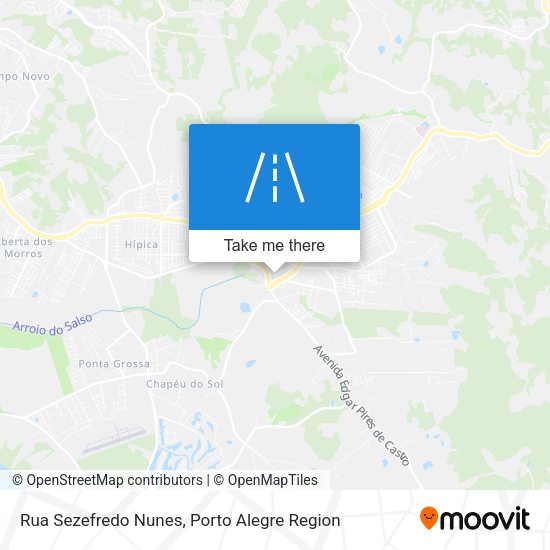 Rua Sezefredo Nunes map