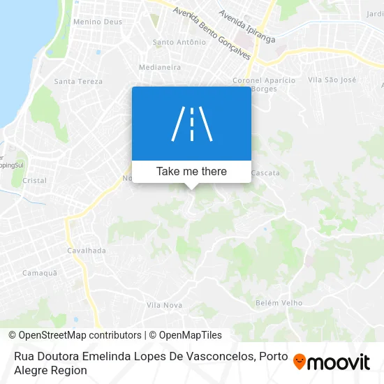 Rua Doutora Emelinda Lopes De Vasconcelos map