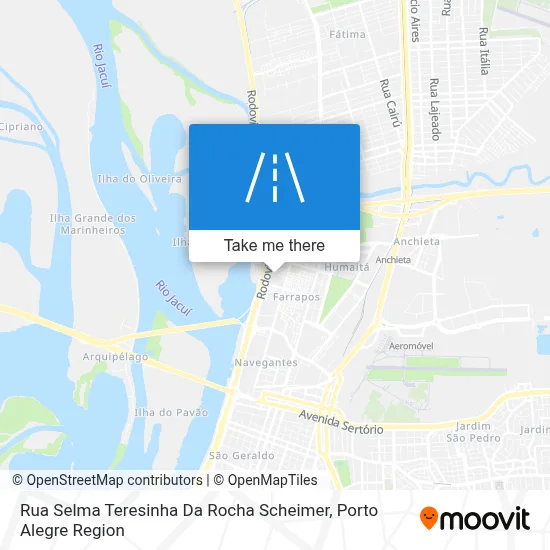 Rua Selma Teresinha Da Rocha Scheimer map