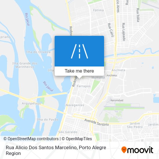 Rua Alicio Dos Santos Marcelino map