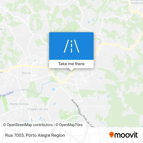 Rua 7003 map