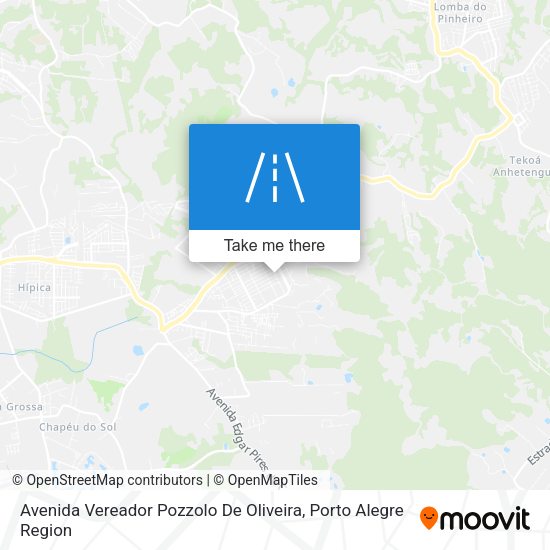 Avenida Vereador Pozzolo De Oliveira map