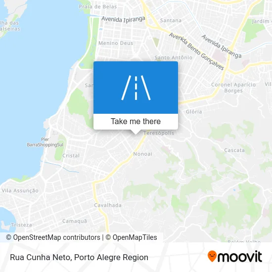 Rua Cunha Neto map