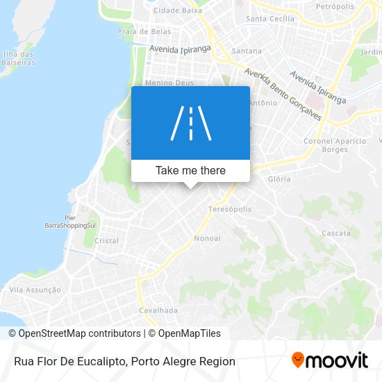 Rua Flor De Eucalipto map