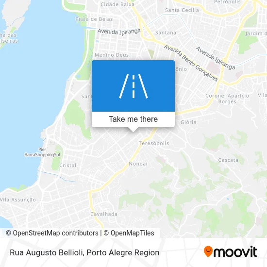 Rua Augusto Bellioli map