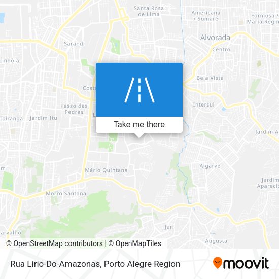 Rua Lírio-Do-Amazonas map