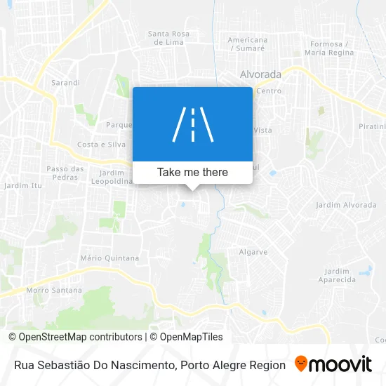 Rua Sebastião Do Nascimento map