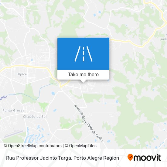 Rua Professor Jacinto Targa map