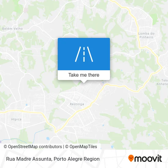 Rua Madre Assunta map