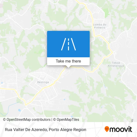 Rua Valter De Azeredo map