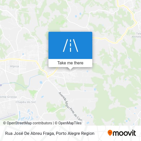 Rua José De Abreu Fraga map