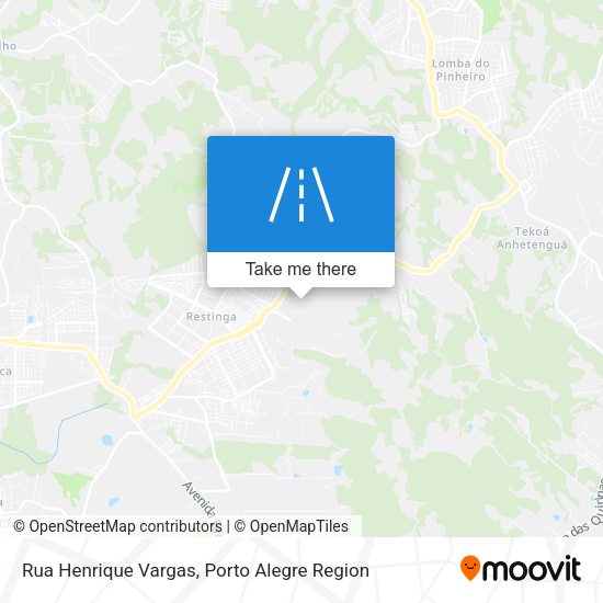 Rua Henrique Vargas map