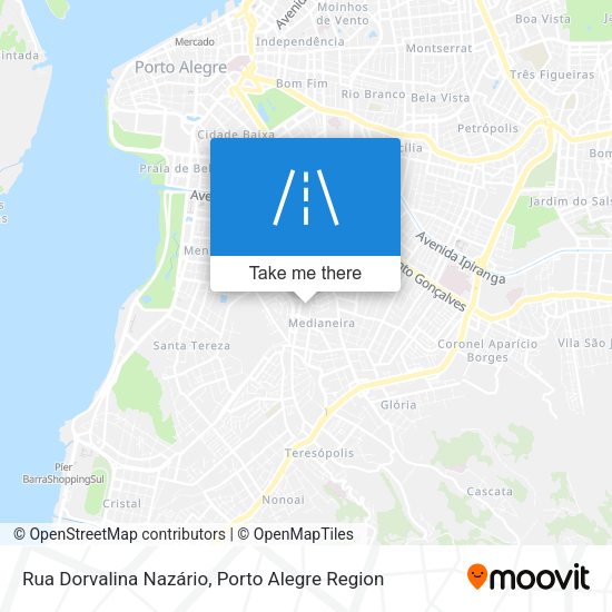 Rua Dorvalina Nazário map