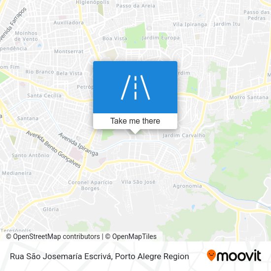 Rua São Josemaría Escrivá map