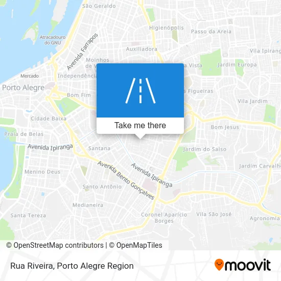 Rua Riveira map
