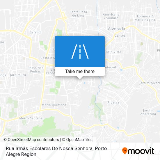 Rua Irmãs Escolares De Nossa Senhora map