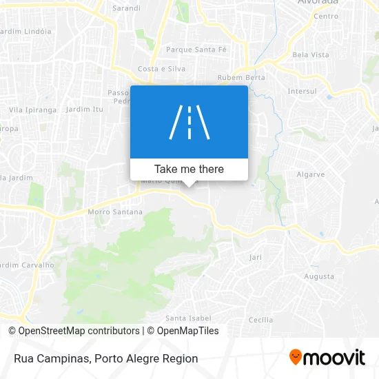 Rua Campinas map