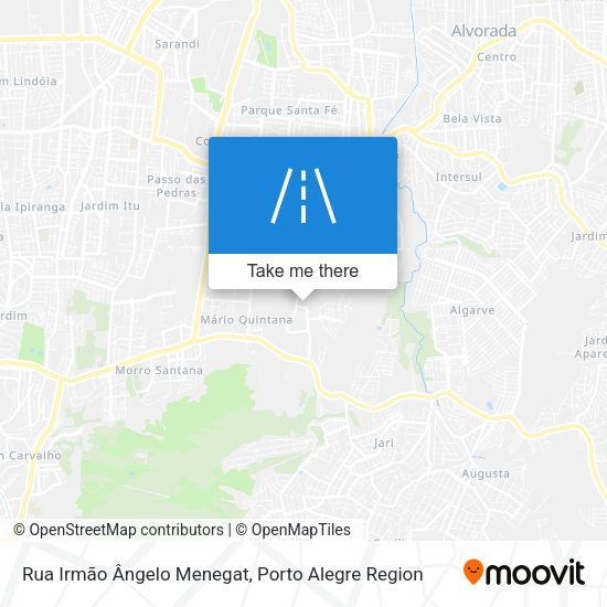 Rua Irmão Ângelo Menegat map