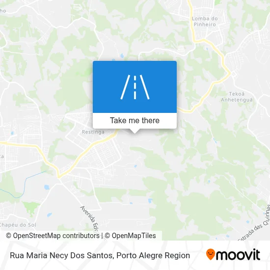 Rua Maria Necy Dos Santos map