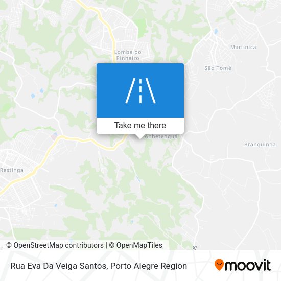 Rua Eva Da Veiga Santos map