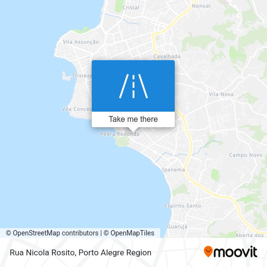 Rua Nicola Rosito map